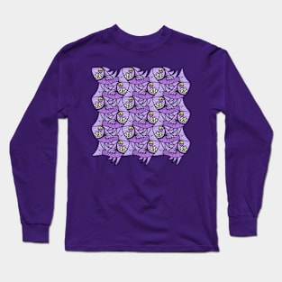 Escher fish pattern VIII Long Sleeve T-Shirt